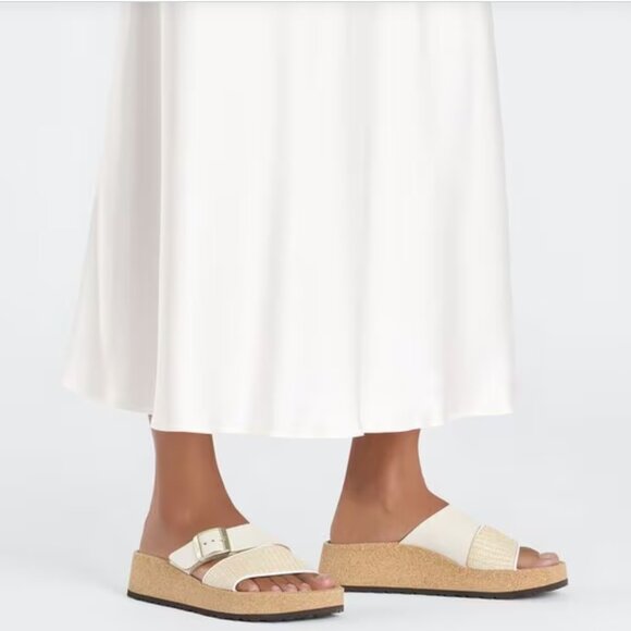 Birkenstock Papillio Almina Sandals – Beige with Raffia Detail 🤎 - Picture 12 of 16
